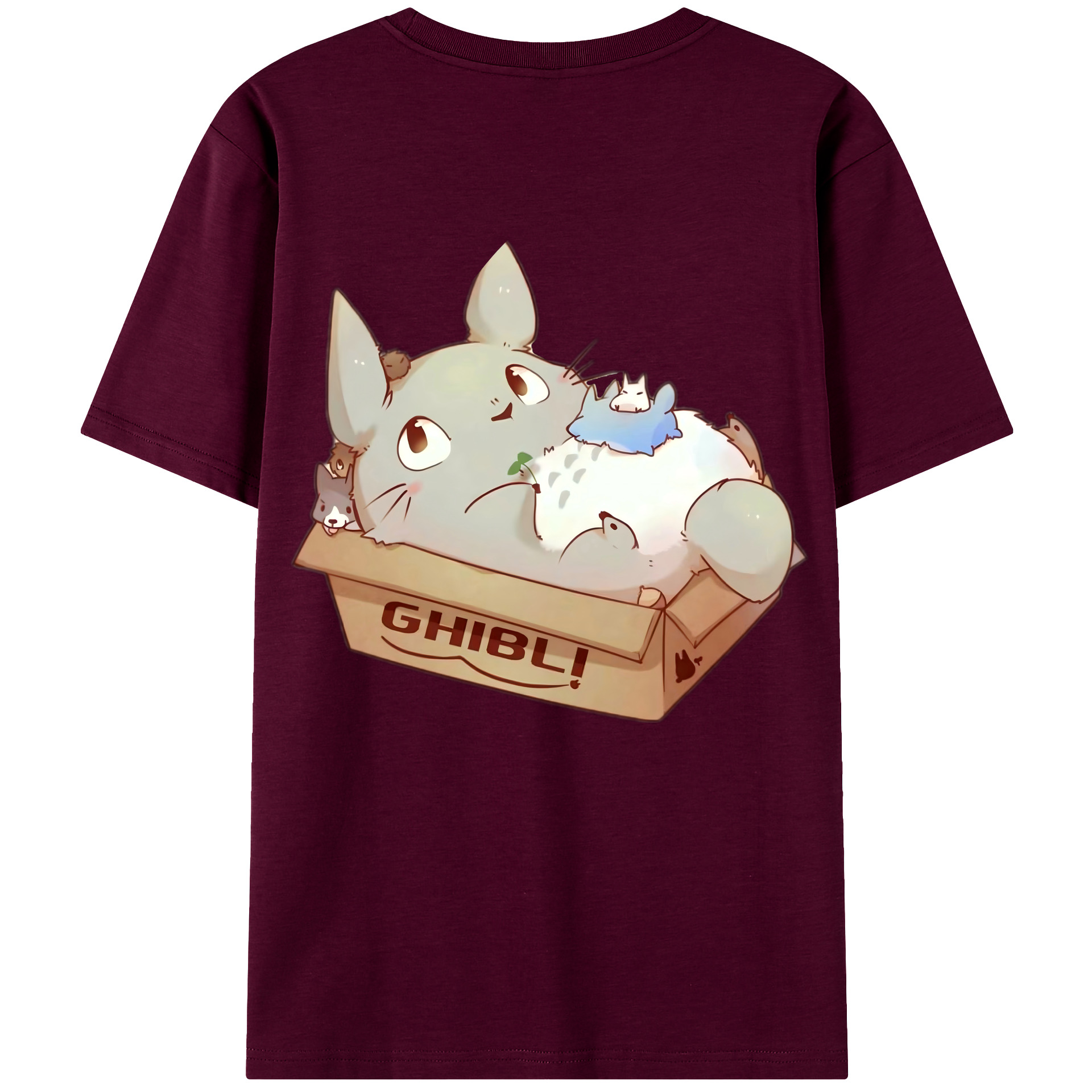 （画像用） となりのトトロ 草壁メイ 草壁サツキ My Neighbor Totoro Satsuki Kusakabe Mei Kusakabe レディース半袖Tシャツ(バックプリント)
